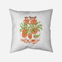 My Best Tomodachis-none removable cover throw pillow-ilustrata