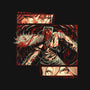 Ancient Devil-none removable cover w insert throw pillow-Gazo1a