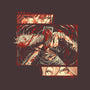Ancient Devil-none removable cover w insert throw pillow-Gazo1a