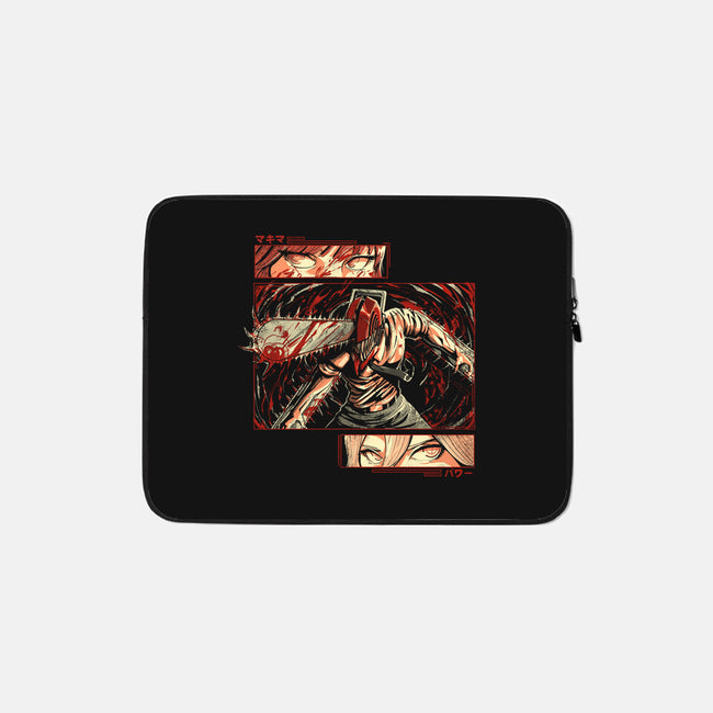 Ancient Devil-none zippered laptop sleeve-Gazo1a