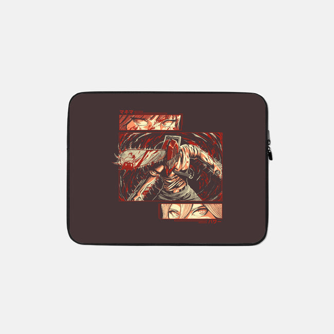 Ancient Devil-none zippered laptop sleeve-Gazo1a