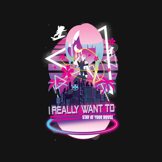 Cyberpunk Vaporwave-unisex crew neck sweatshirt-SwensonaDesigns