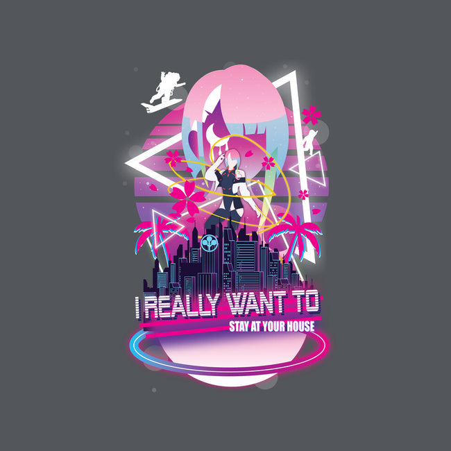 Cyberpunk Vaporwave-unisex crew neck sweatshirt-SwensonaDesigns