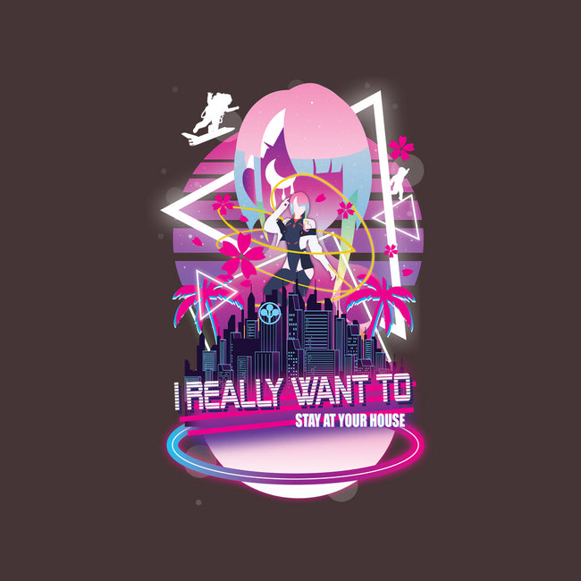 Cyberpunk Vaporwave-womens basic tee-SwensonaDesigns