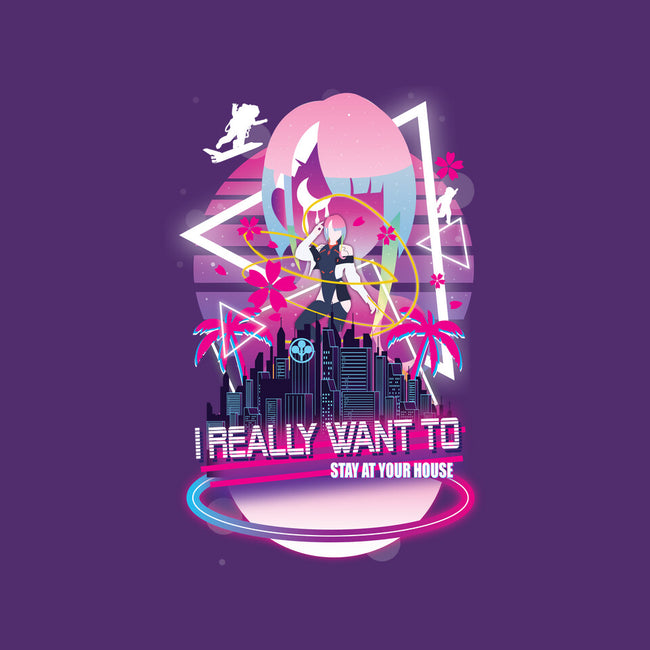 Cyberpunk Vaporwave-unisex crew neck sweatshirt-SwensonaDesigns