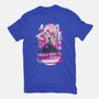 Cyberpunk Vaporwave-womens fitted tee-SwensonaDesigns