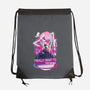 Cyberpunk Vaporwave-none drawstring bag-SwensonaDesigns