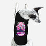 Cyberpunk Vaporwave-dog basic pet tank-SwensonaDesigns
