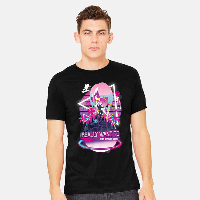 Cyberpunk Vaporwave-mens heavyweight tee-SwensonaDesigns