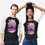 Cyberpunk Vaporwave-unisex baseball tee-SwensonaDesigns