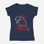 Hasta La Muerte-womens v-neck tee-Gazo1a