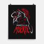 Hasta La Muerte-none matte poster-Gazo1a