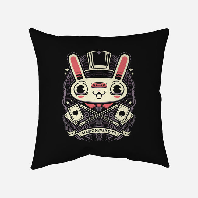 Magic Never Dies-none removable cover w insert throw pillow-StudioM6