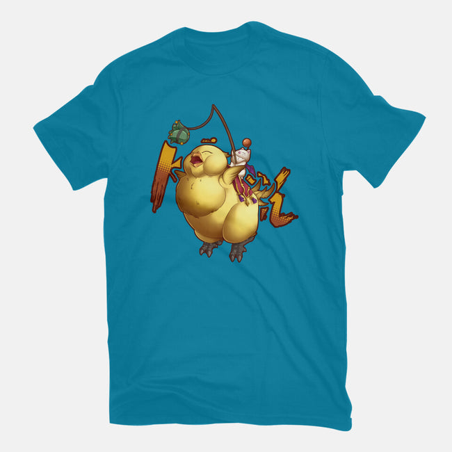 Remember To Feed Him-mens basic tee-Sarya