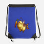 Remember To Feed Him-none drawstring bag-Sarya