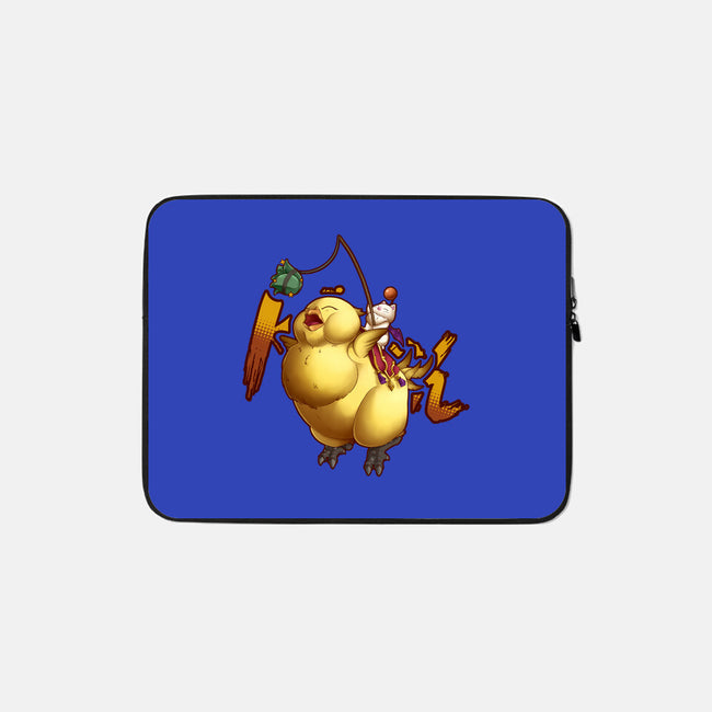 Remember To Feed Him-none zippered laptop sleeve-Sarya