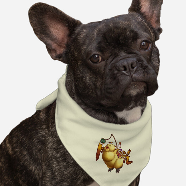 Remember To Feed Him-dog bandana pet collar-Sarya