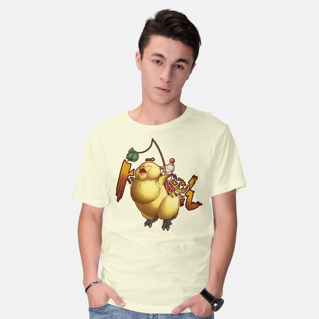 Remember To Feed Him-mens basic tee-Sarya