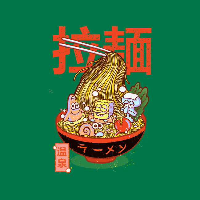 Krusty Onsen Ramen-none stretched canvas-Ionfox