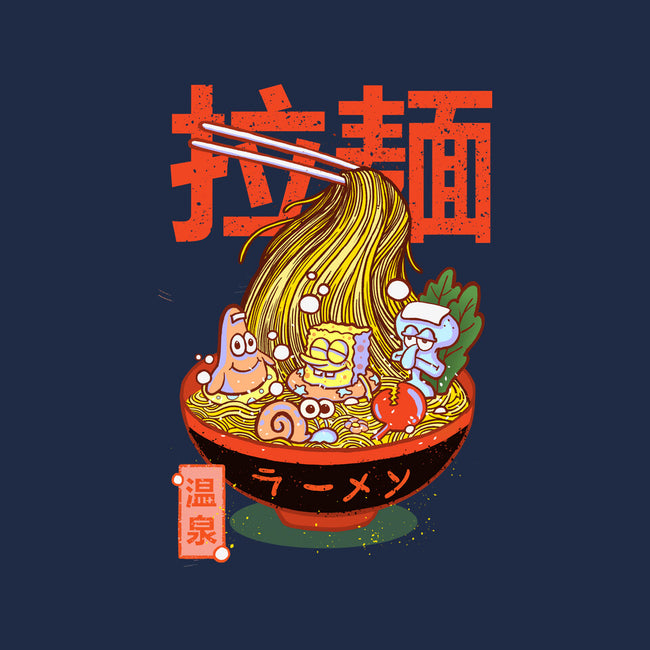 Krusty Onsen Ramen-womens v-neck tee-Ionfox