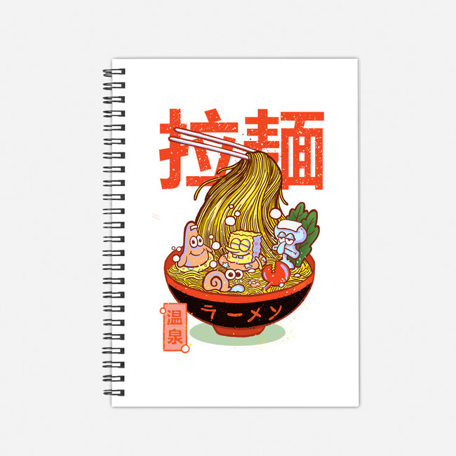 Krusty Onsen Ramen-none dot grid notebook-Ionfox