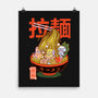 Krusty Onsen Ramen-none matte poster-Ionfox