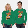 Krusty Onsen Ramen-unisex crew neck sweatshirt-Ionfox