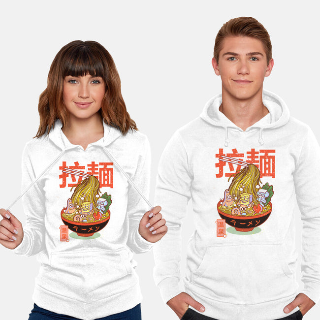 Krusty Onsen Ramen-unisex pullover sweatshirt-Ionfox