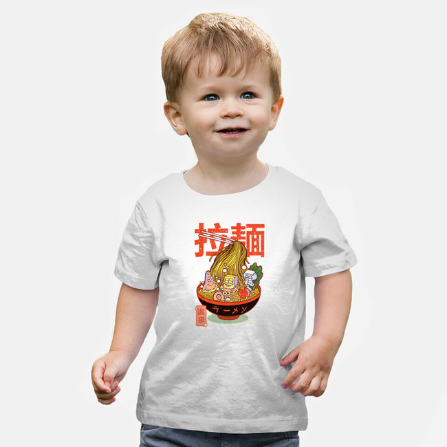 Krusty Onsen Ramen-baby basic tee-Ionfox