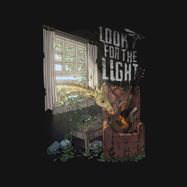 Always Look For The Light-none polyester shower curtain-MoisEscudero
