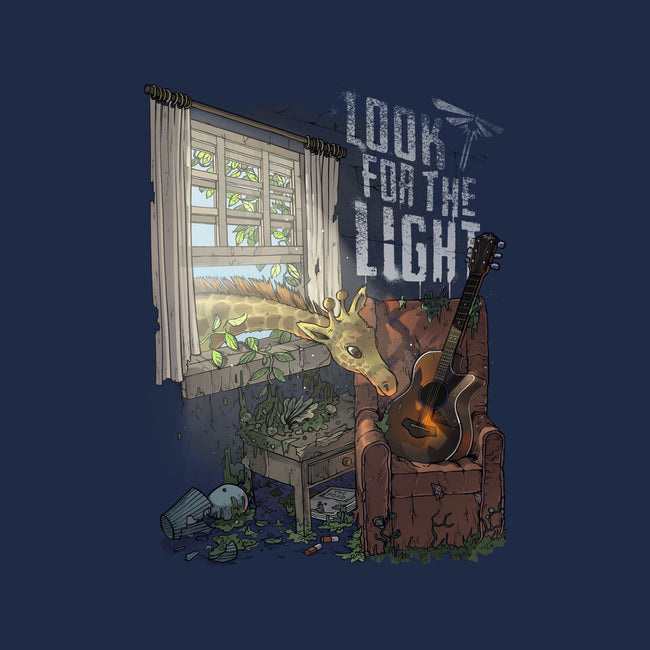 Always Look For The Light-none polyester shower curtain-MoisEscudero