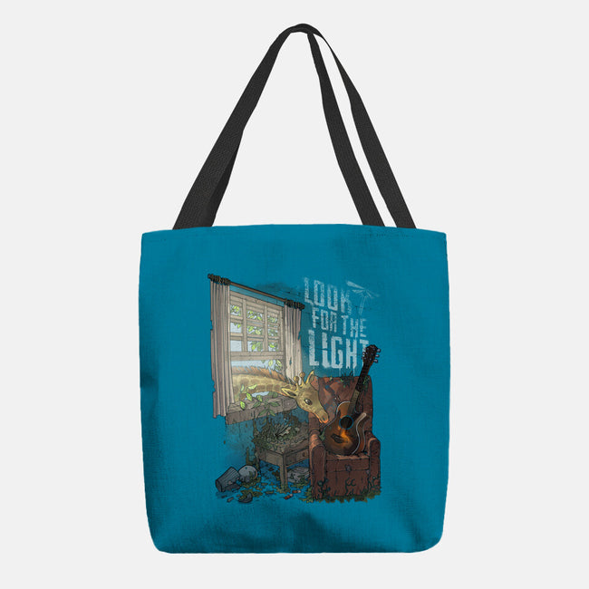 Always Look For The Light-none basic tote bag-MoisEscudero