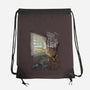 Always Look For The Light-none drawstring bag-MoisEscudero