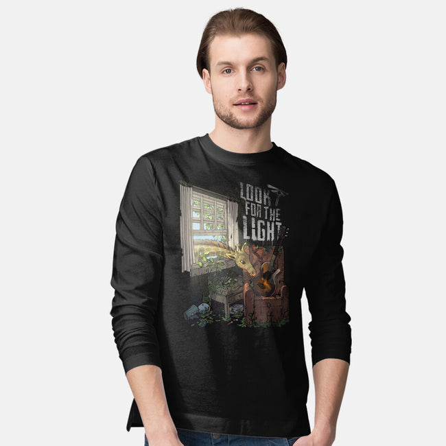 Always Look For The Light-mens long sleeved tee-MoisEscudero