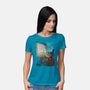 Always Look For The Light-womens basic tee-MoisEscudero