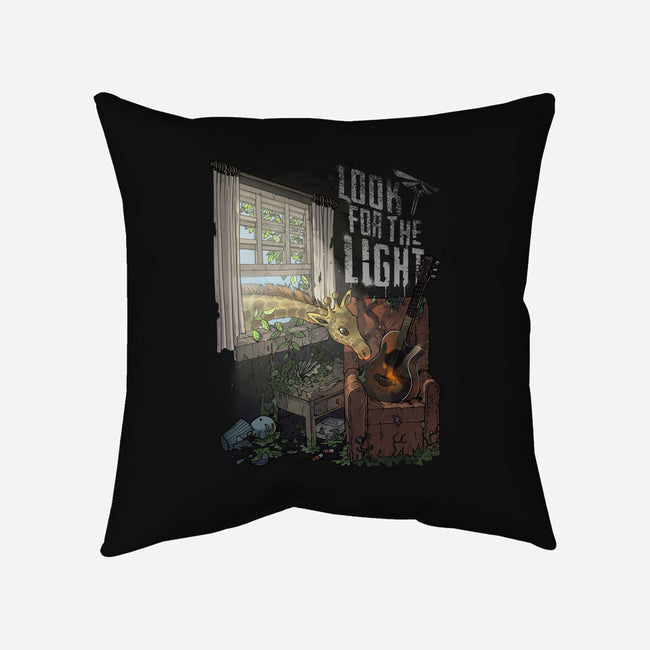 Always Look For The Light-none removable cover throw pillow-MoisEscudero