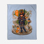 Samurai Bonsai-none fleece blanket-Bruno Mota