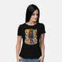 Samurai Bonsai-womens basic tee-Bruno Mota