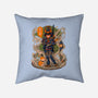 Samurai Bonsai-none removable cover throw pillow-Bruno Mota