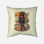 Samurai Bonsai-none removable cover throw pillow-Bruno Mota