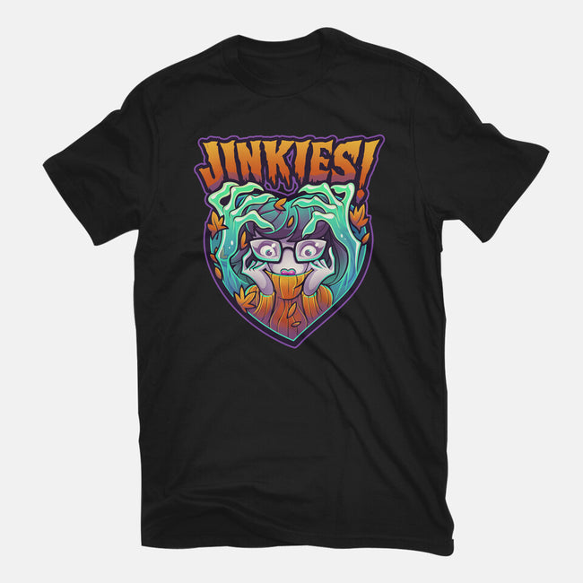 Jinkies!-womens fitted tee-Jehsee