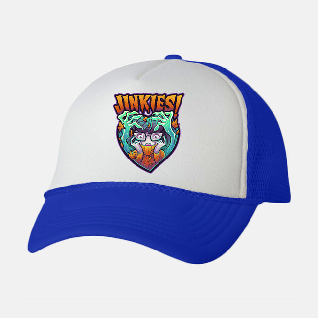 Jinkies!-unisex trucker hat-Jehsee