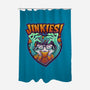Jinkies!-none polyester shower curtain-Jehsee