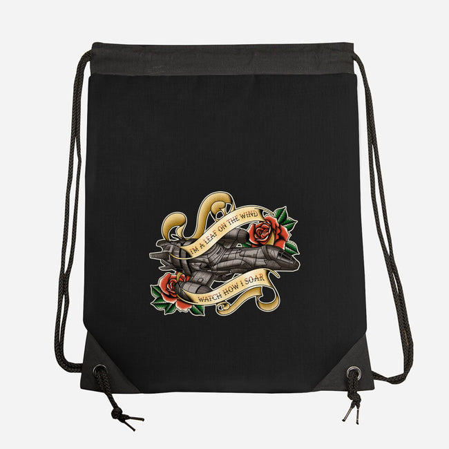 Smugglers Tattoo-none drawstring bag-retrodivision