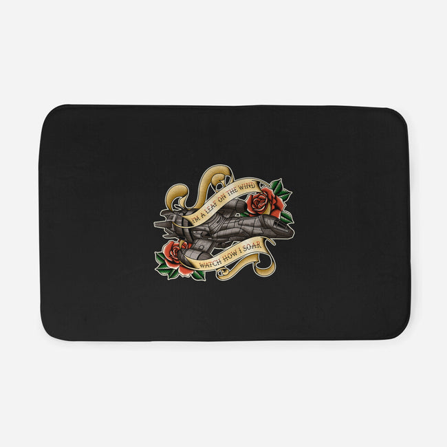 Smugglers Tattoo-none memory foam bath mat-retrodivision