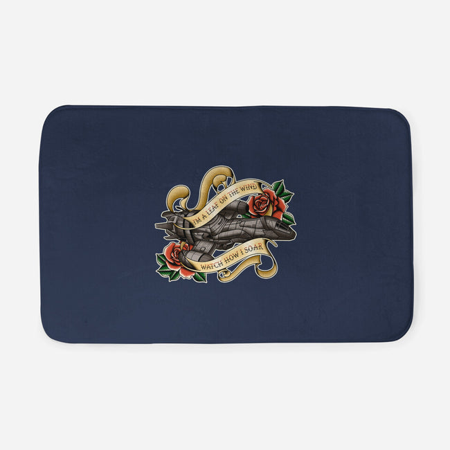 Smugglers Tattoo-none memory foam bath mat-retrodivision