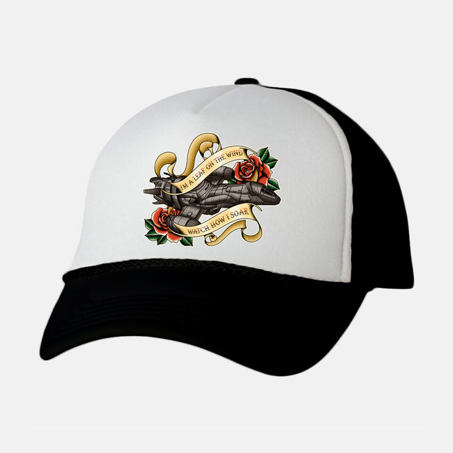 Smugglers Tattoo-unisex trucker hat-retrodivision