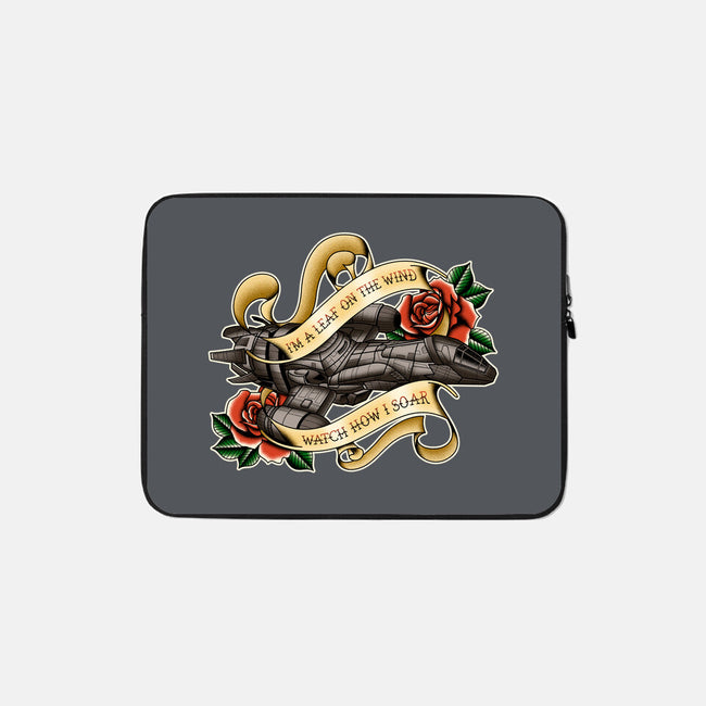Smugglers Tattoo-none zippered laptop sleeve-retrodivision