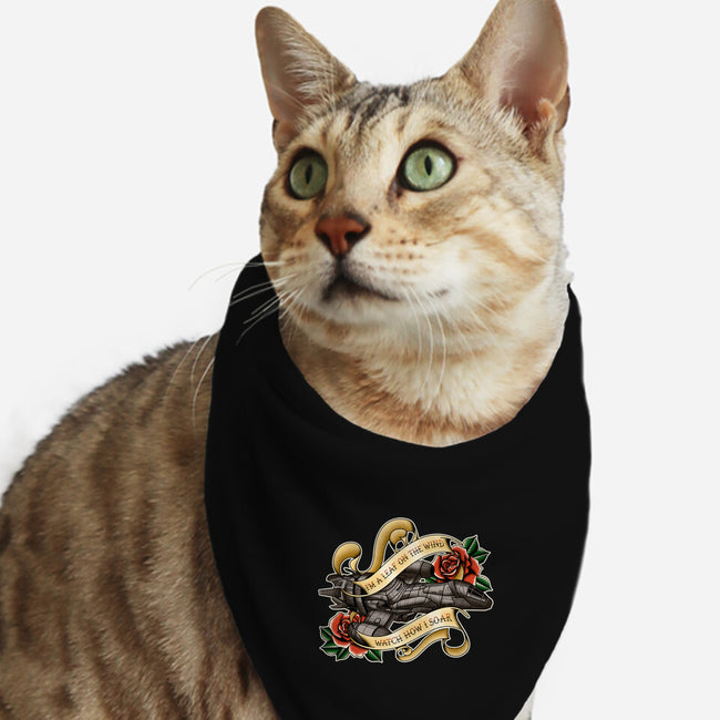 Smugglers Tattoo-cat bandana pet collar-retrodivision