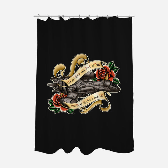 Smugglers Tattoo-none polyester shower curtain-retrodivision